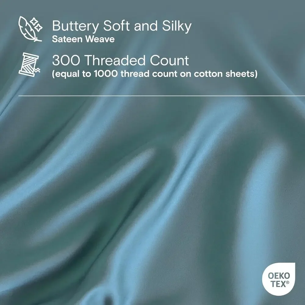 NWT DOZ by Sijo Duvet Cover Teal Blue , Full/Queen
